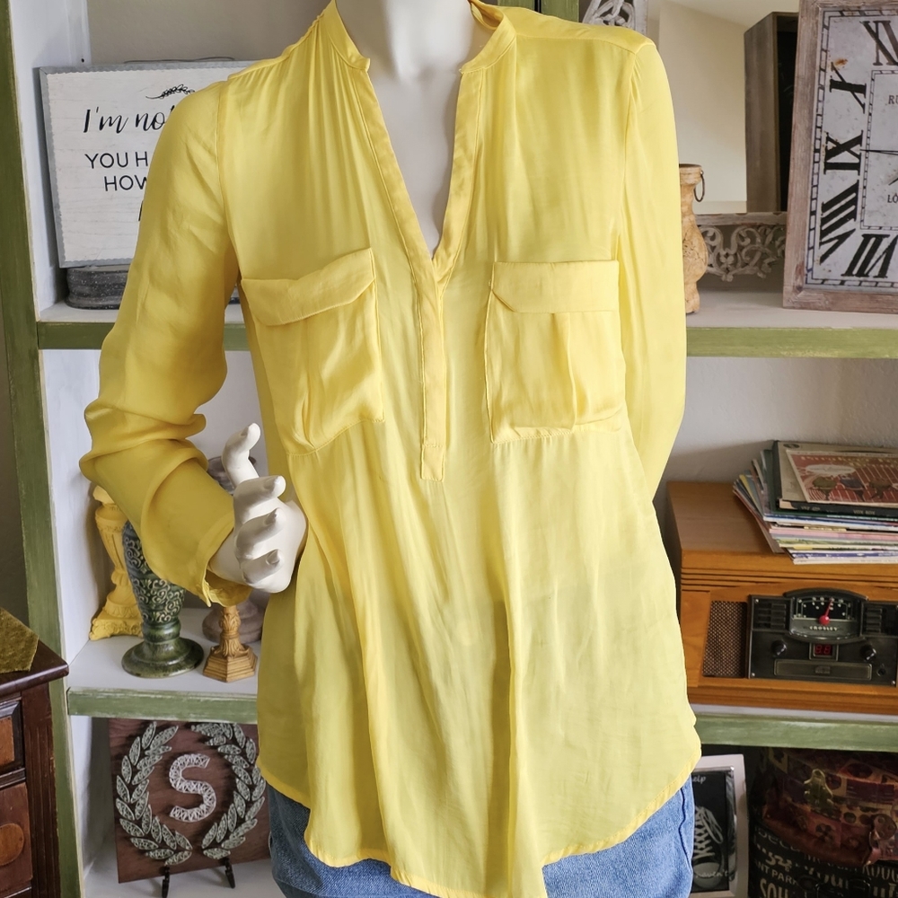 Zara silky top